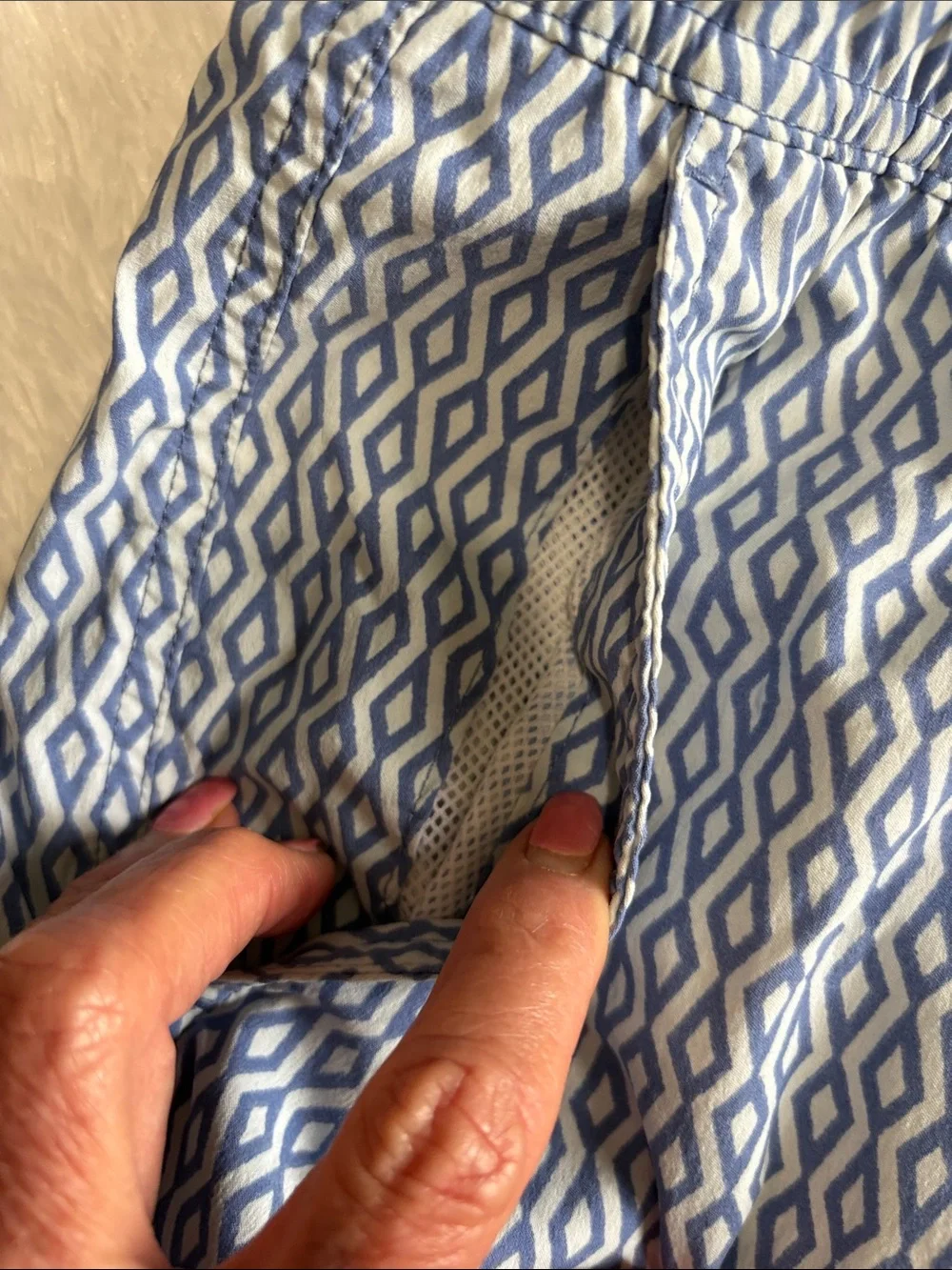 MENS J CREW SWIM TRUNKS